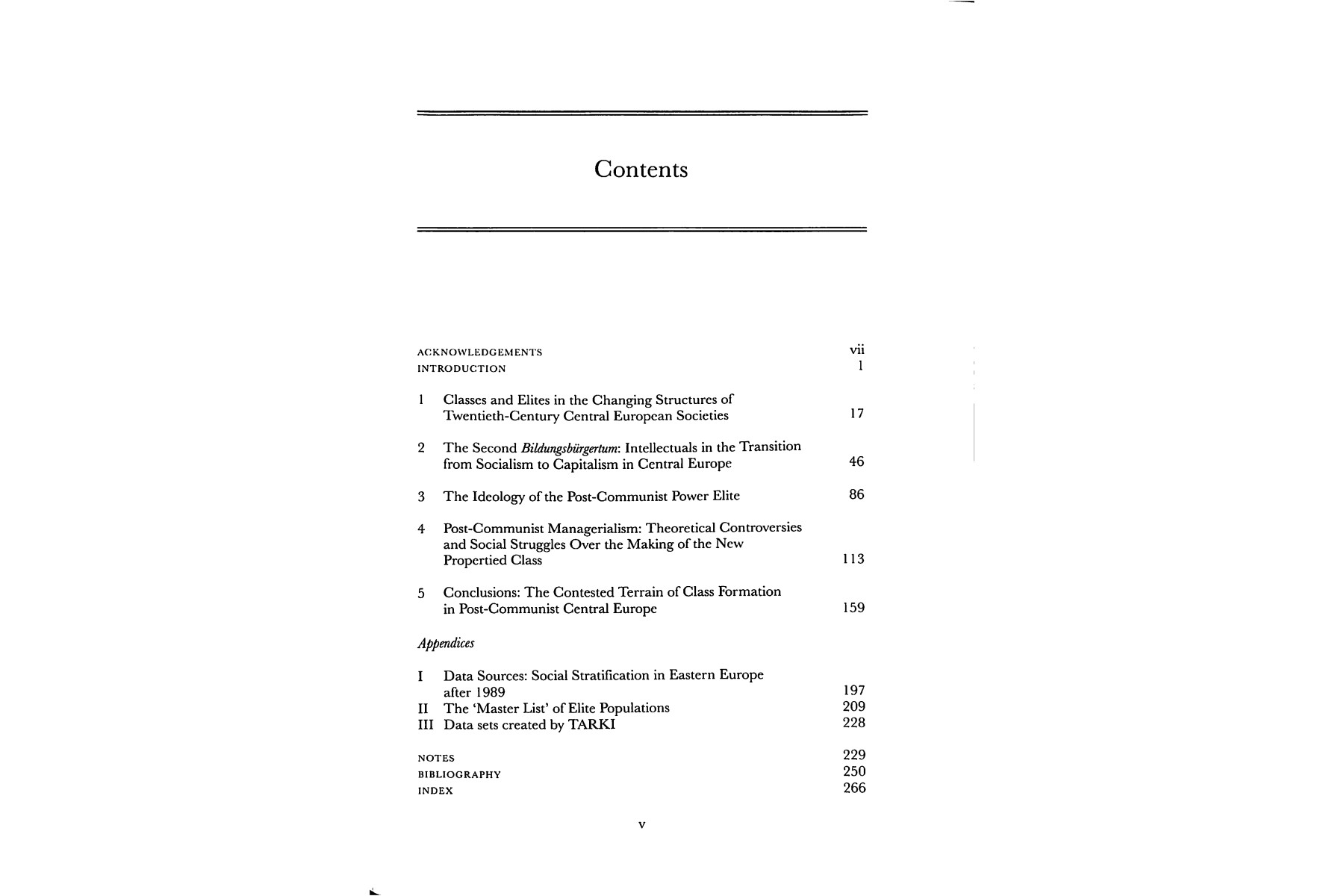 Making Capitalism Without Capitalists: The New Ruling Elites in Eastern Europe