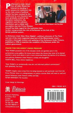 Parliament under Tony Blair
