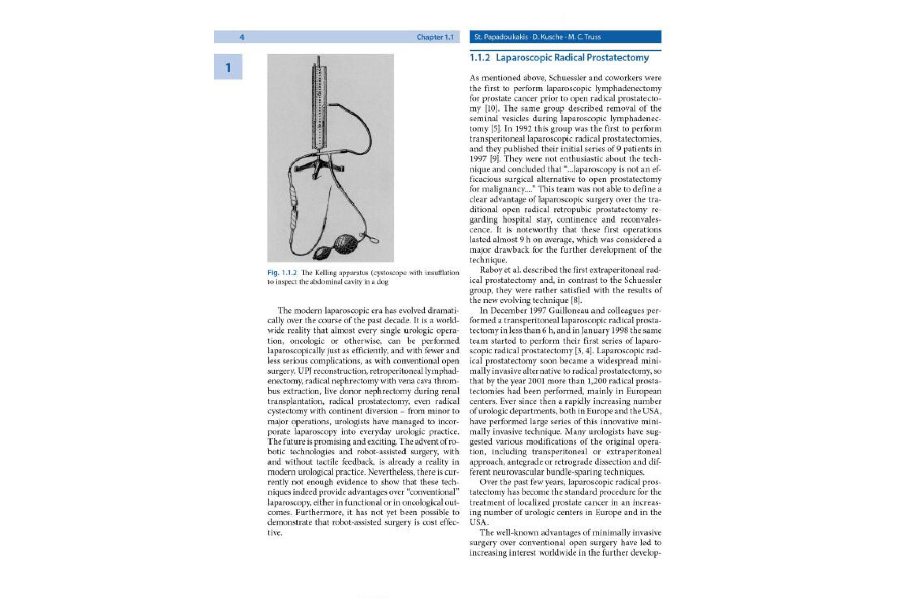 Endoscopic Extraperitoneal Radical Prostatectomy: Laparoscopic and Robot-Assisted Surgery