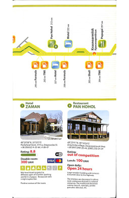 Road Book Kirovohrad - Donetsk Highway М-12, М-04 (Е-50)