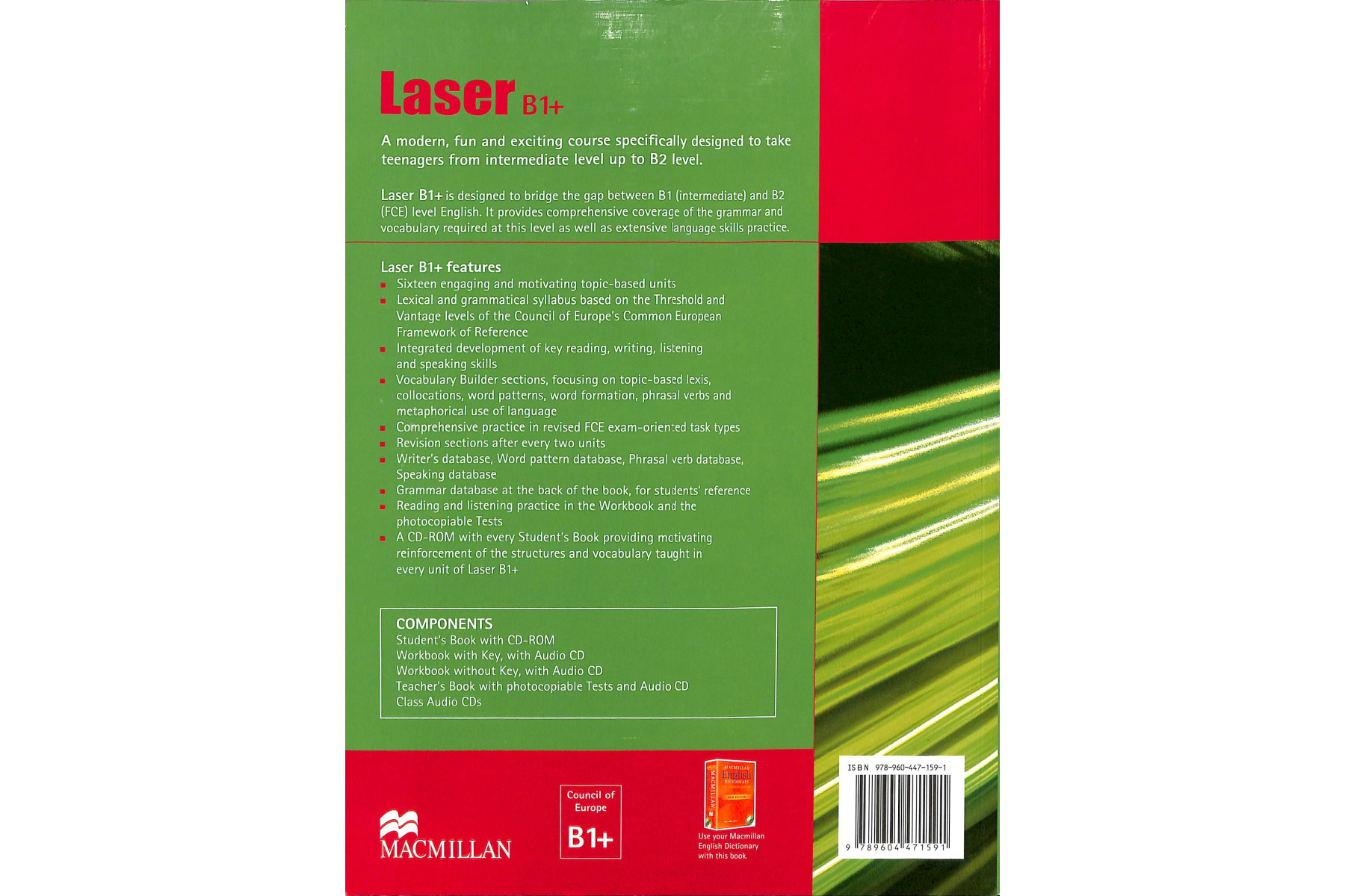 Laser B1+ Student Book & CD Pack